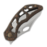 Складний ніж Olamic Cutlery Busker CF Magnacut Semper, Aphotic Titanium & Fatcarbon