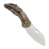 Couteau pliant Olamic Cutlery Busker M390 Largo, Antique Entropic Titanium