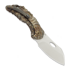 Couteau pliant Olamic Cutlery Busker M390 Largo, Antique Entropic Titanium