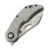 Couteau pliant Olamic Cutlery Busker M390 Largo, Aphotic Frosty