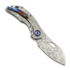 Olamic Cutlery Busker M390 Largo sulankstomas peilis, Permafrost