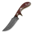 Olamic Cutlery Kurok kniv, burgundy micarta