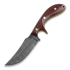 Нож Olamic Cutlery Kurok, burgundy micarta