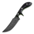 Olamic Cutlery Kurok G10 peilis, juoda