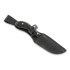 Olamic Cutlery Kurok G10 peilis, juoda