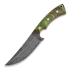 Нож Olamic Cutlery Nero, green Karelian birch