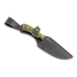 Olamic Cutlery Nero peilis, green Karelian birch