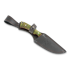 Нож Olamic Cutlery Nero, green Karelian birch