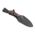 Olamic Cutlery RN45 野外生存刀, burgundy micarta