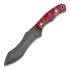 Olamic Cutlery RN45 metsästyspuukko, red Karelian birch