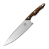 Olamic Cutlery Silhouette Magnacut 刀, Ironwood