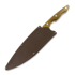 Olamic Cutlery Silhouette Magnacut keitti&ouml;veitsi, Karelian Birch