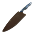 Нож Olamic Cutlery Silhouette Magnacut, Karelian Birch Burl