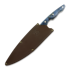 Olamic Cutlery Silhouette Magnacut veitsi, Karelian Birch Burl