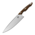 Olamic Cutlery Silhouette Magnacut 刀, Koa
