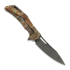 Couteau pliant Olamic Cutlery Swish Elmax Slicer, Antique Entropic Space Trash
