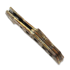 Couteau pliant Olamic Cutlery Swish Elmax Slicer, Antique Entropic Space Trash