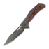 Couteau pliant Olamic Cutlery Swish Elmax Slicer, Hole Pattern Gunkote