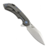 Olamic Cutlery Wayfarer 247 20CV Cutlass sulankstomas peilis, Dark Blast Ti & Timascus