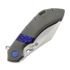 Olamic Cutlery Wayfarer 247 20CV Cutlass sulankstomas peilis, Dark Blast Ti & Timascus
