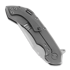 Olamic Cutlery Wayfarer 247 Bowie sulankstomas peilis, Dark Matter, Black