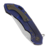 Olamic Cutlery Wayfarer 247 Bowie kääntöveitsi, Dark Matter, Black Show Side