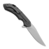 Olamic Cutlery Wayfarer 247 Bowie, Lava Flow, Dark Blasted