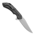 Olamic Cutlery Wayfarer 247 Bowie, Lava Flow, Dark Blasted