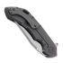 Olamic Cutlery Wayfarer 247 Bowie, Lava Flow, Dark Blasted