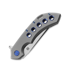 Складний ніж Olamic Cutlery Wayfarer 247 Companto, Light Blast Titanium, Satin