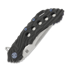 Coltello pieghevole Olamic Cutlery Wayfarer 247 CTS-XHP Suna, Flow Molten Carving & Holes