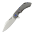 Olamic Cutlery Wayfarer 247 Cutlass, Dark Blast Ti/Fedokume, Satin