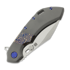 Olamic Cutlery Wayfarer 247 Cutlass, Dark Blast Ti/Fedokume, Satin