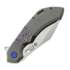 Olamic Cutlery Wayfarer 247 Cutlass, Dark Blast Ti/Fedokume, Satin