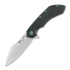 Olamic Cutlery Wayfarer 247 Cutlass kääntöveitsi, Dark Matter, Green