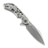 Olamic Cutlery Wayfarer 247 Cutlass sulankstomas peilis, Dark Matter, Purple Show Side