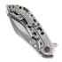 Olamic Cutlery Wayfarer 247 Cutlass sulankstomas peilis, Dark Matter, Purple Show Side