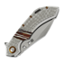 Olamic Cutlery Wayfarer 247 Cutlass, Jeweled Titanium, Satin