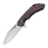 Olamic Cutlery Wayfarer 247 Cutlass, Lava Flow, Dark Blasted