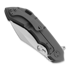 Olamic Cutlery Wayfarer 247 Cutlass, Lava Flow, Dark Blasted