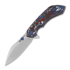 Coltello pieghevole Olamic Cutlery Wayfarer 247 Cutlass, Nebula Show Side