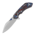 Olamic Cutlery Wayfarer 247 Cutlass sulankstomas peilis, Nebula Show Side