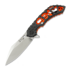 Coltello pieghevole Olamic Cutlery Wayfarer 247 Cutlass, Volcanic Funky Holes Halloween Edition 2026