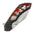 Coltello pieghevole Olamic Cutlery Wayfarer 247 Cutlass, Volcanic Funky Holes Halloween Edition 2026
