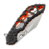 Coltello pieghevole Olamic Cutlery Wayfarer 247 Cutlass, Volcanic Funky Holes Halloween Edition 2026
