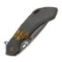 Olamic Cutlery Wayfarer 247 Damasteel Purist, Dark Blast Titanium