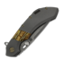 Olamic Cutlery Wayfarer 247 Damasteel Purist, Dark Blast Titanium
