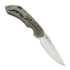 Couteau pliant Olamic Cutlery Wayfarer 247 Drop Point, Dark Blast Antique Entropic Frame Story Acid Rain
