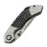 Coltello pieghevole Olamic Cutlery Wayfarer 247 Drop Point, Double Faux Bolsters Flow Molten