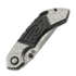 Coltello pieghevole Olamic Cutlery Wayfarer 247 Drop Point, Double Faux Bolsters Flow Molten